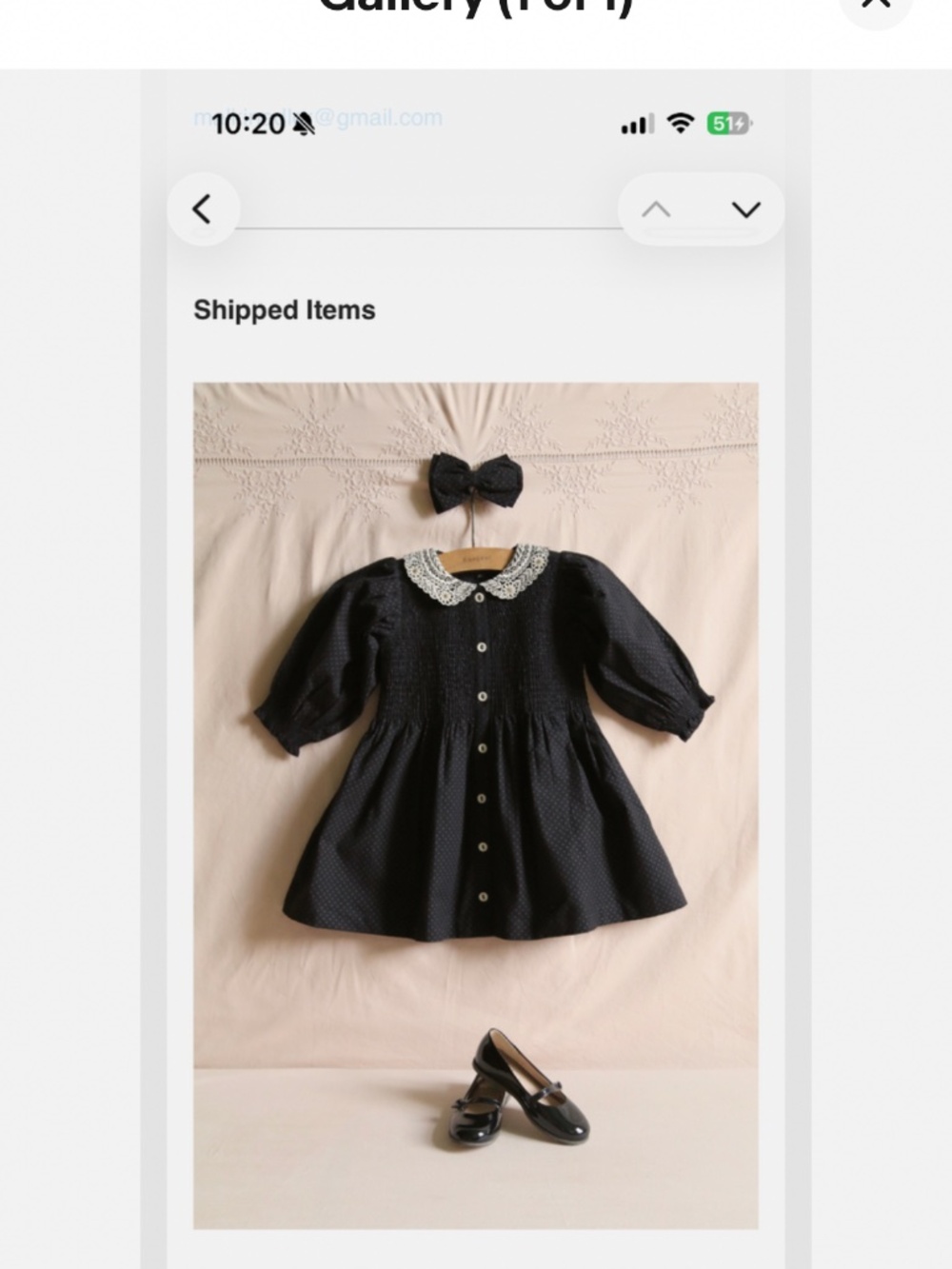 Bonjour black dot dress